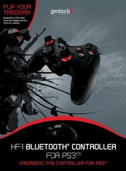 HF-1 Ergonomic FPS Wireless Controller PS3 (Gioteck)