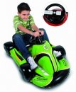 Kart aufblasbar, Gr&uuml;n-Schwarz mit Pumpe  Wii
